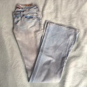 Hollister bell bottom jeans